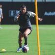 Leo Messi, entrenando con Inter Miami