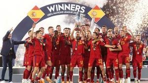 La selección española alzó el título de la UEFA Nations League el pasado domingo en los Países Bajos