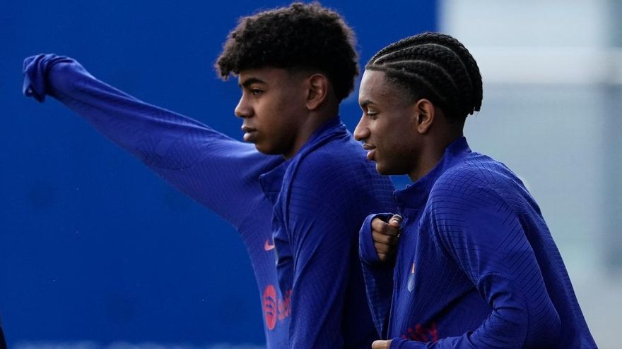 البرشا يتوصل لاتفاق لتجديد عقود لامين يمال وأليخاندرو بالدي