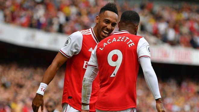 Aubameyang y Lacazette, la dupla letal Aubameyang y Lacazette, la dupla letal