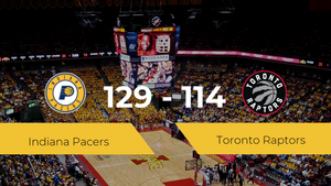 Indiana Pacers logra la victoria frente a Toronto Raptors por 129-114 Indiana Pacers logra la victoria frente a Toronto Raptors por 129-114