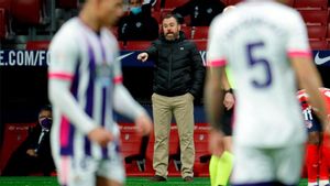 Sergio González, entrenador del Valladolid Sergio González, entrenador del Valladolid