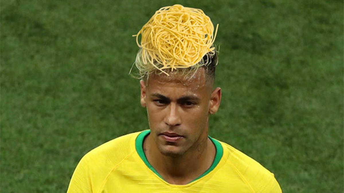 El juego de Neymar fue peor que su peinado”