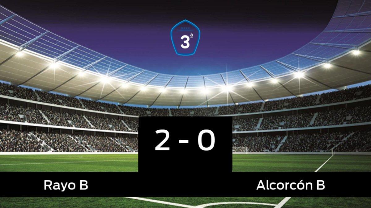 El Rayo B derrotó al Alcorcón B por 2-0