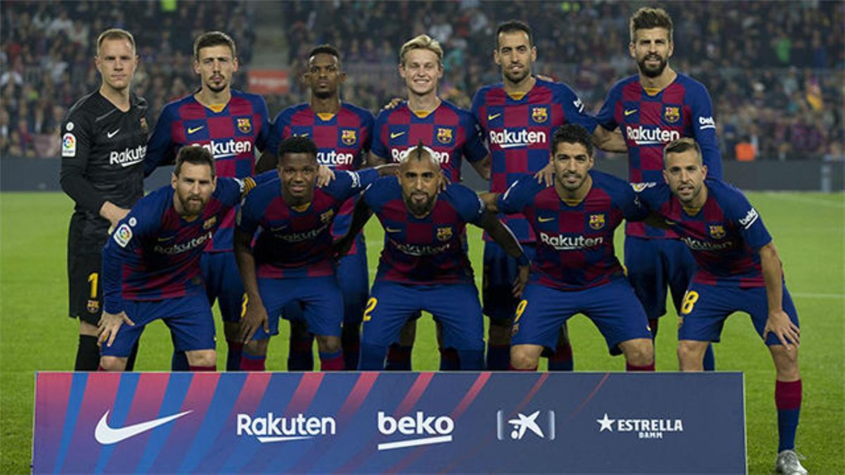 El 1x1 del Barça ante el Valladolid en el descanso