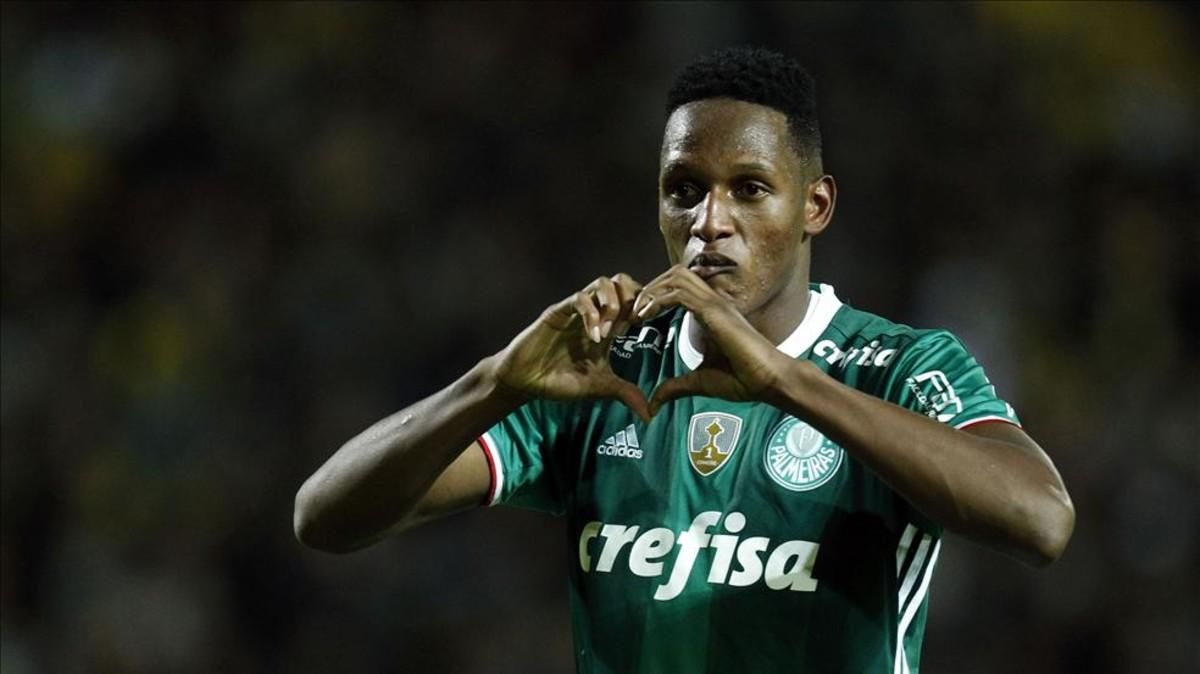 Yerry Mina dejará el Palmerias por el FC Barcelona Yerry Mina dejará el Palmerias por el FC Barcelona