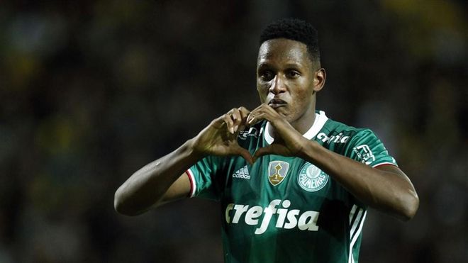Yerry Mina dejará el Palmerias por el FC Barcelona Yerry Mina dejará el Palmerias por el FC Barcelona