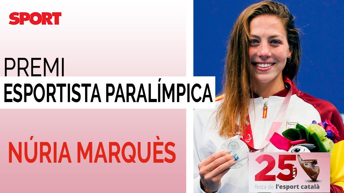 Núria Marqués, Mejor Deportista Paralímpica Femenina