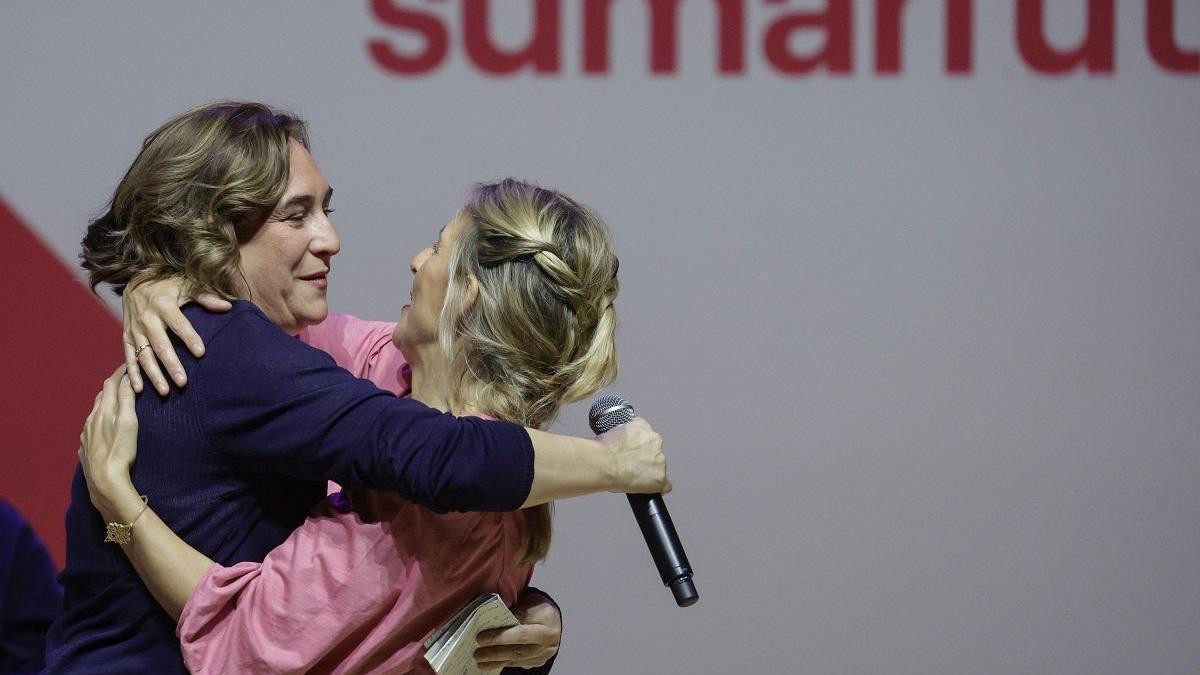 Yolanda Díaz priorizará Barcelona en los municipios y hará campaña por Ada Colau