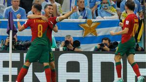 Portugal - Uruguay | El gol de Bruno Fernandes
