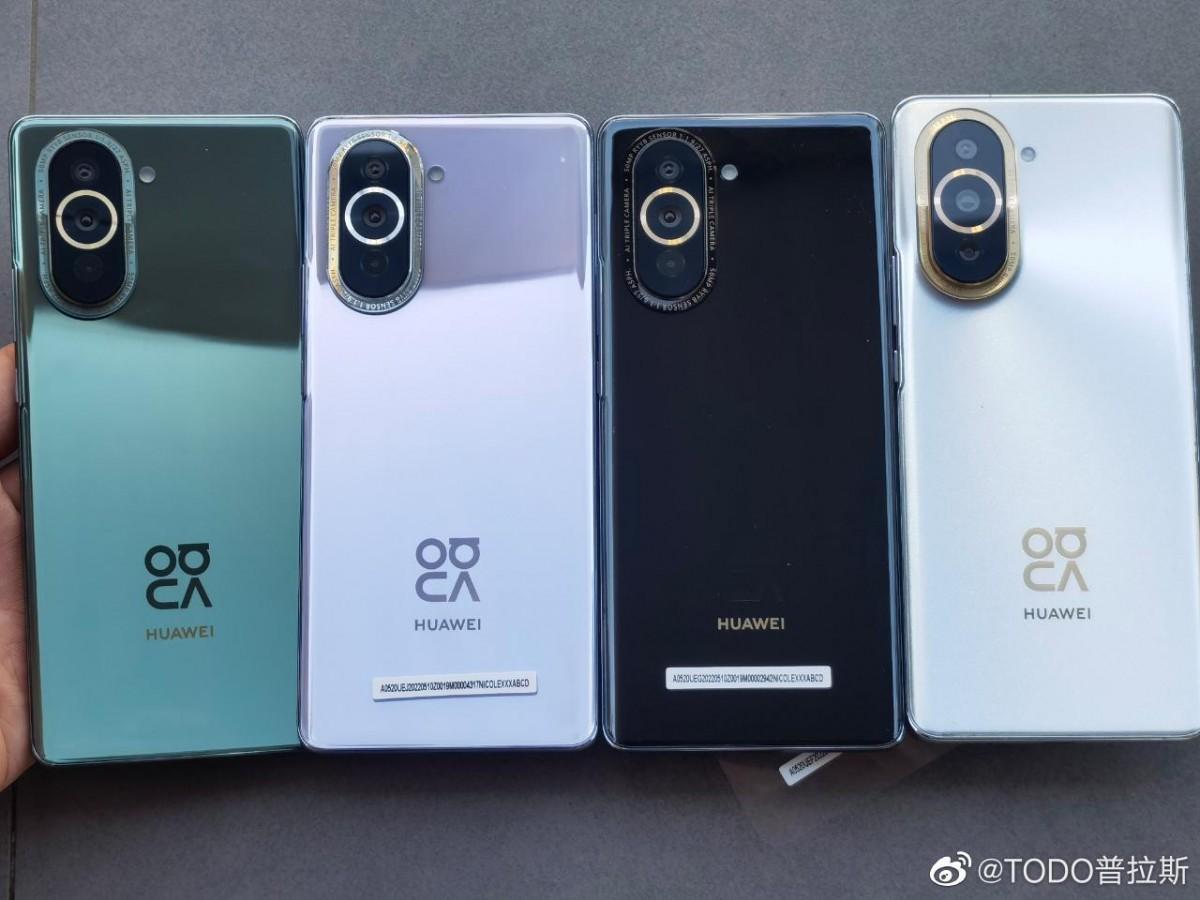 Filtran fotografías y especificaciones del nuevo Huawei Nova 10 y Nova 10 Pro