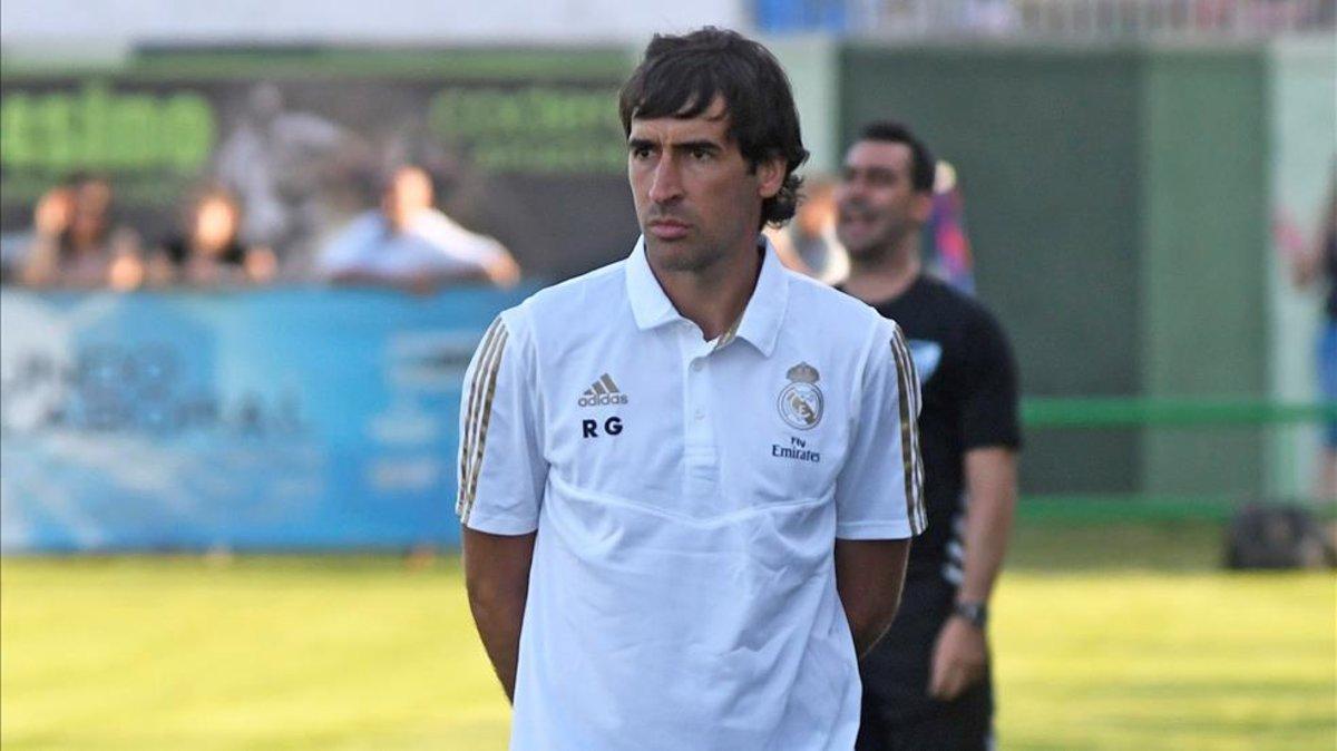 Raúl González, técnico del Real Madrid Castilla