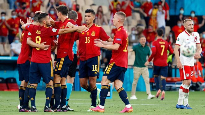 Morata abrió la lata ante Polonia Morata abrió la lata ante Polonia