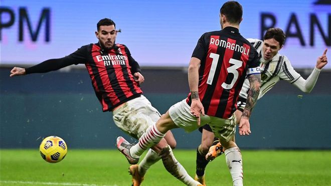 Federico Chiesa, autor de dos goles, fue el mejor de la Juventus ante el Milan Federico Chiesa, autor de dos goles, fue el mejor de la Juventus ante el Milan