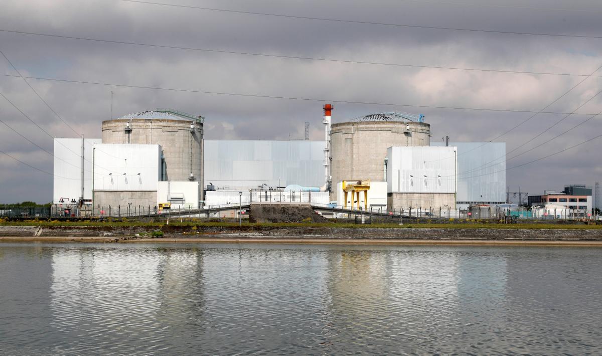 Los reactores nucleares franceses normalmente están bajo mínimos.