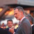 Felipe VI, a su llegada al aeropuerto de Santo Domingo, para la cumbre europea.