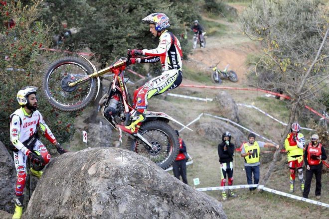 Raga, en acción en Cal Rosal Raga, en acción en Cal Rosal