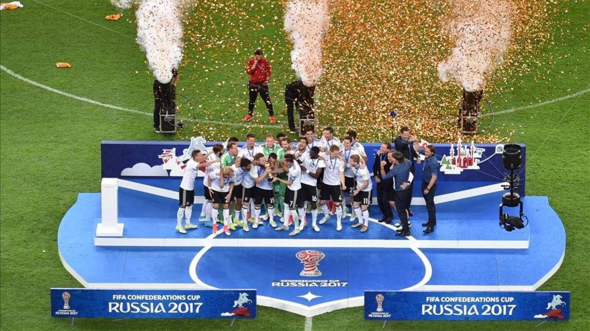 Alemania se estrenó en el palmarés de la Copa Confederaciones