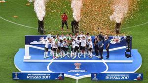 Alemania se estrenó en el palmarés de la Copa Confederaciones