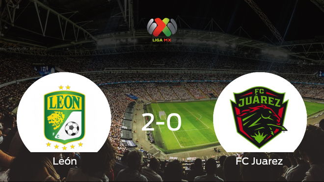 Tres puntos para el equipo local: León 2-0 FC Juarez Tres puntos para el equipo local: León 2-0 FC Juarez