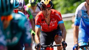 Mikel Landa en la 14ª etapa del Giro 2022