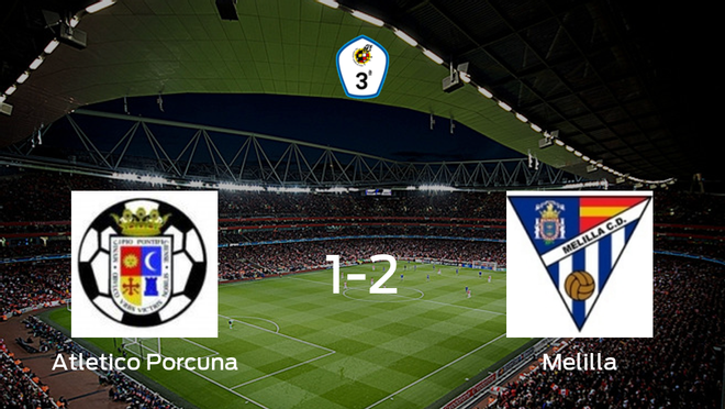 El Melilla CD se lleva tres puntos a casa después de vencer 1-2 al Atletico Porcuna El Melilla CD se lleva tres puntos a casa después de vencer 1-2 al Atletico Porcuna