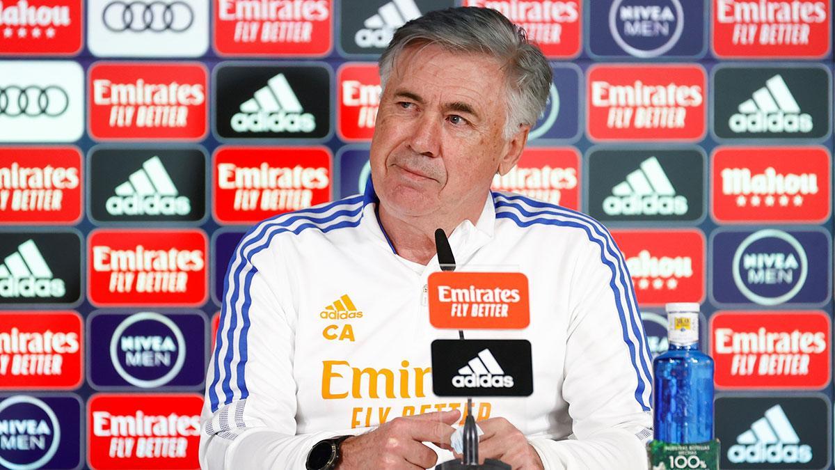 Ancelotti: El plan para Courtois es que esté listo para el domingo