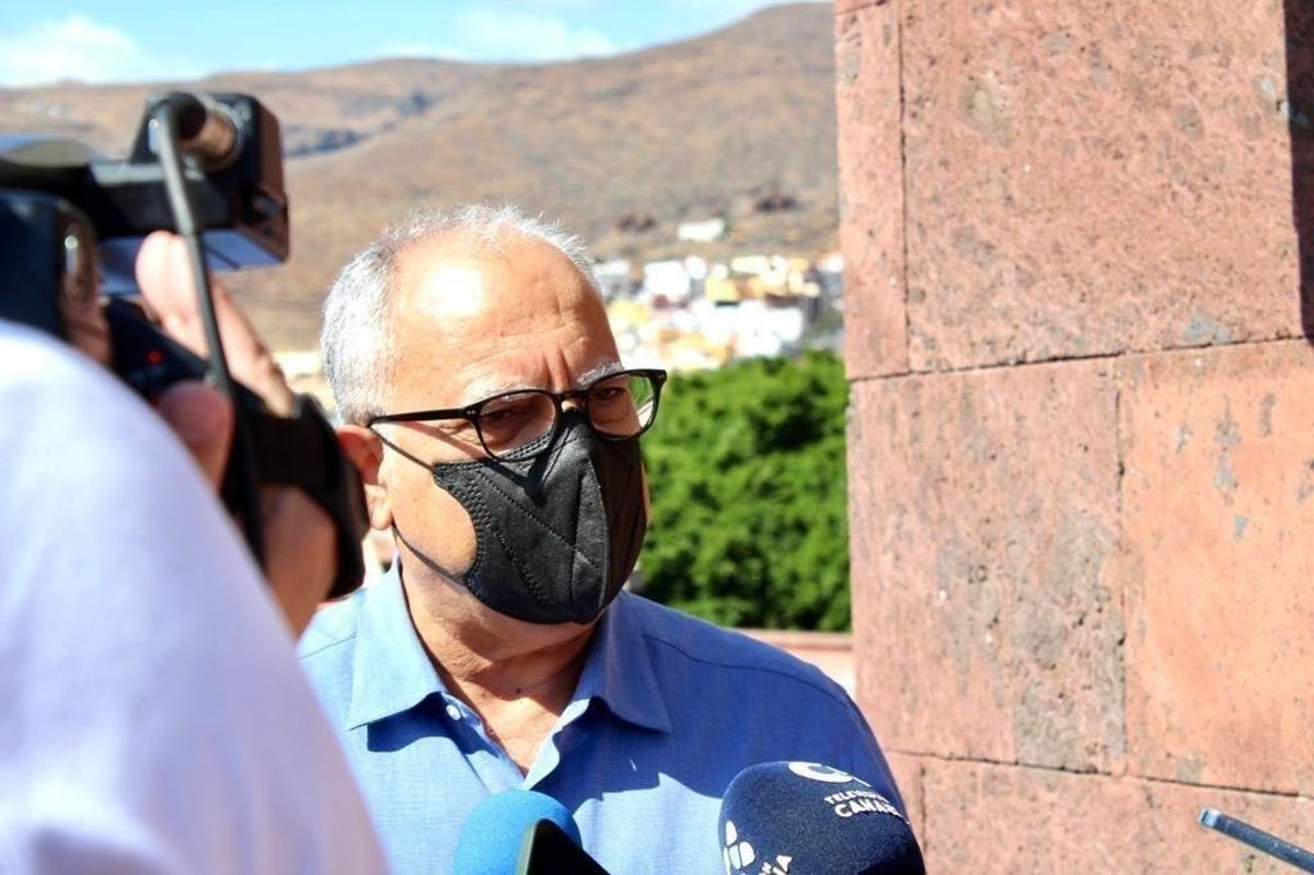 El portavoz del Grupo Parlamentario Agrupación Socialista Gomera (ASG), Casimiro Curbelo El portavoz del Grupo Parlamentario Agrupación Socialista Gomera (ASG), Casimiro Curbelo