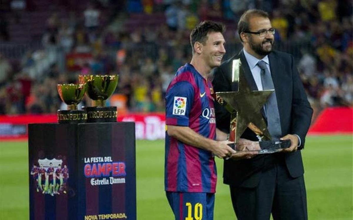 Messi, MVP de la 49 edición del Trofeu Joan Gamper