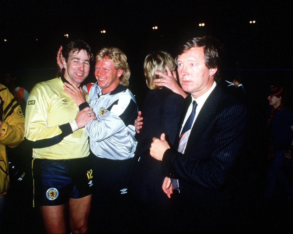 Ferguson entrenó a Escocia en el Mundial de 1986 Ferguson entrenó a Escocia en el Mundial de 1986
