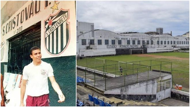 Ronaldo se formó en el São Cristovão antes de saltar al fútbol profesional Ronaldo se formó en el São Cristovão antes de saltar al fútbol profesional