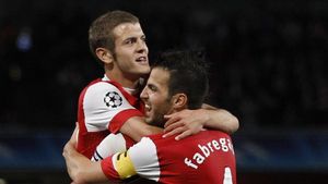 Cesc Fábregas coincidió con Jack Wilshere en el Arsenal cuando el inglés aún era un adolescente Cesc Fábregas coincidió con Jack Wilshere en el Arsenal cuando el inglés aún era un adolescente
