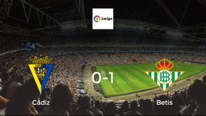 No home advantage for Cádiz, as Real Betis take all 3 points (1-0) No home advantage for Cádiz, as Real Betis take all 3 points (1-0)