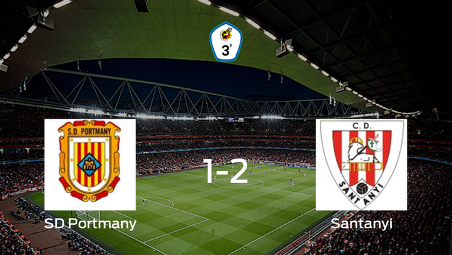 El Santanyi se lleva la victoria tras derrotar 1-2 a la SD Portmany El Santanyi se lleva la victoria tras derrotar 1-2 a la SD Portmany