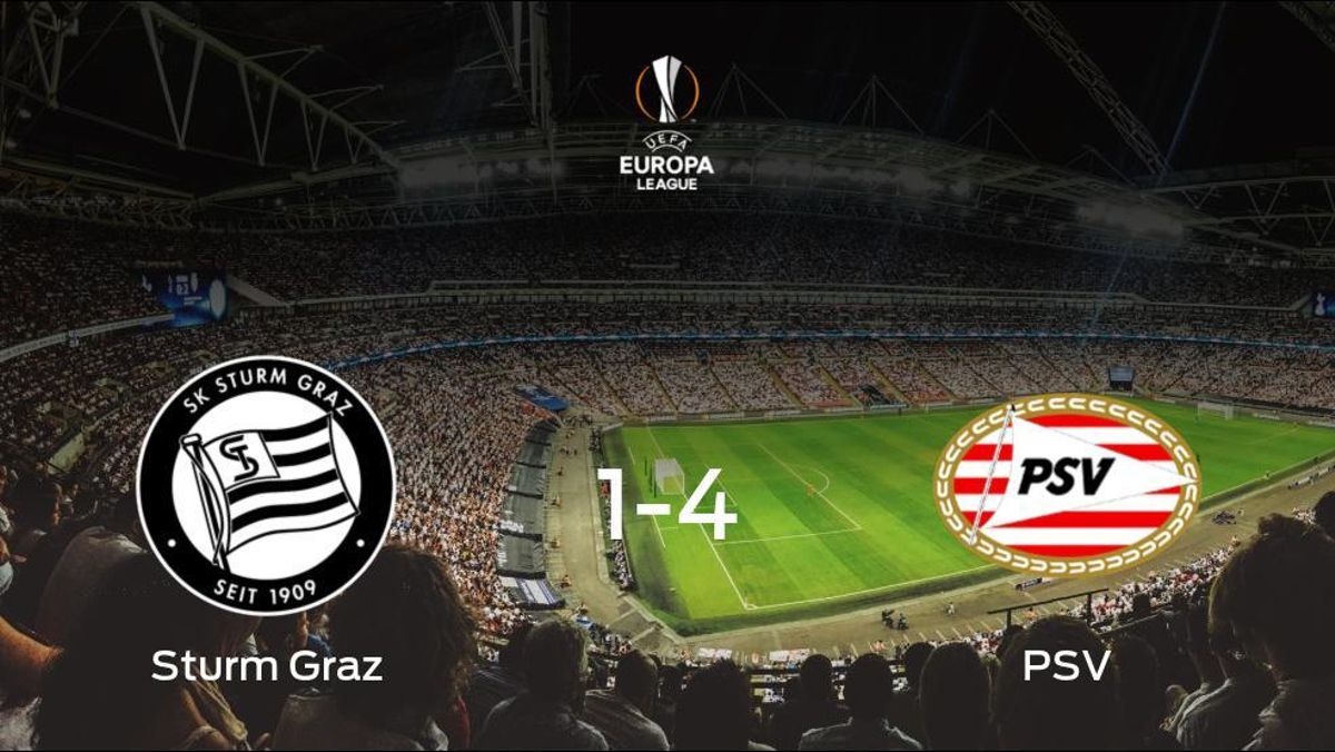 El PSV consigue una goleada en el estadio del SK Sturm Graz (1-4) El PSV consigue una goleada en el estadio del SK Sturm Graz (1-4)