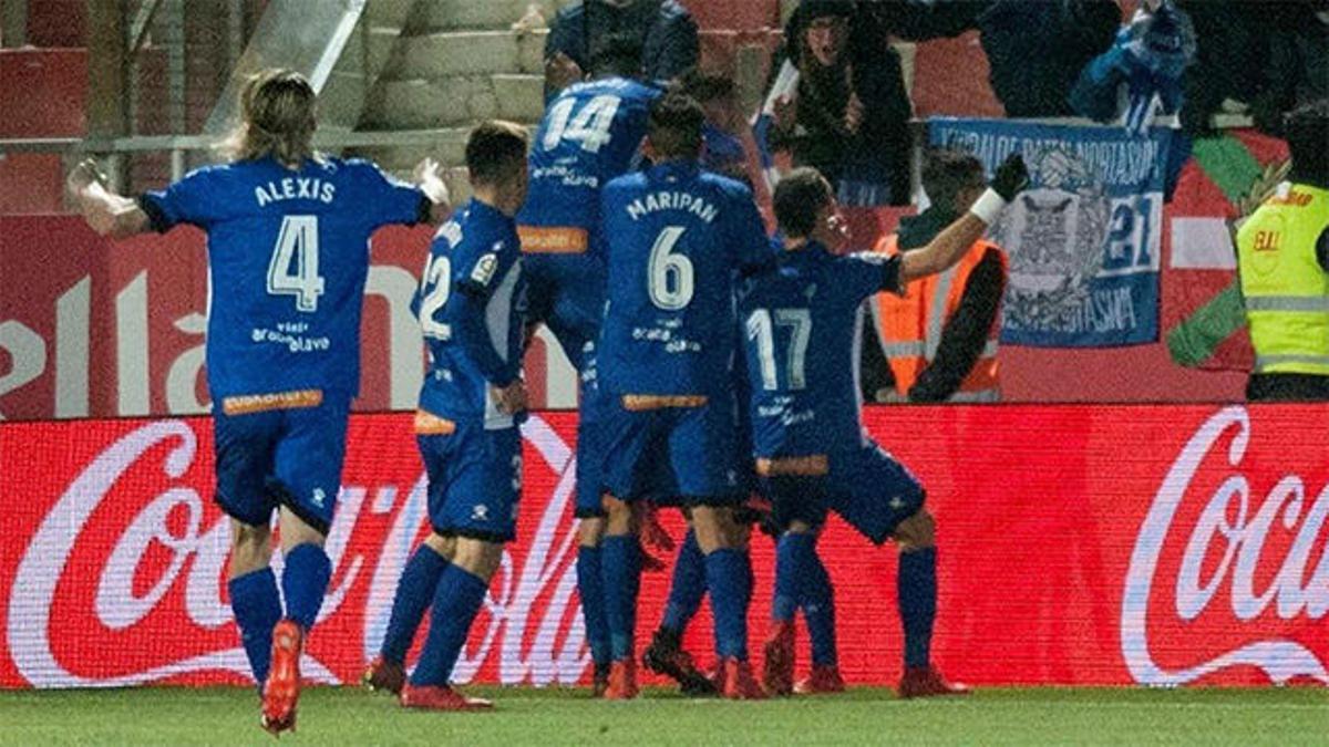 LALIGA | Girona - Alavés (2-3): El hat trick de Ibai Gómez