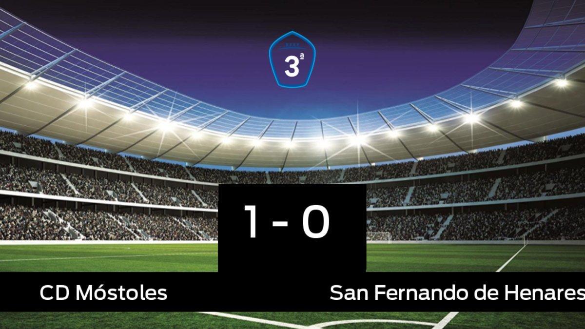 Tres puntos para el equipo local: Móstoles 1-0 San Fernando de Henares