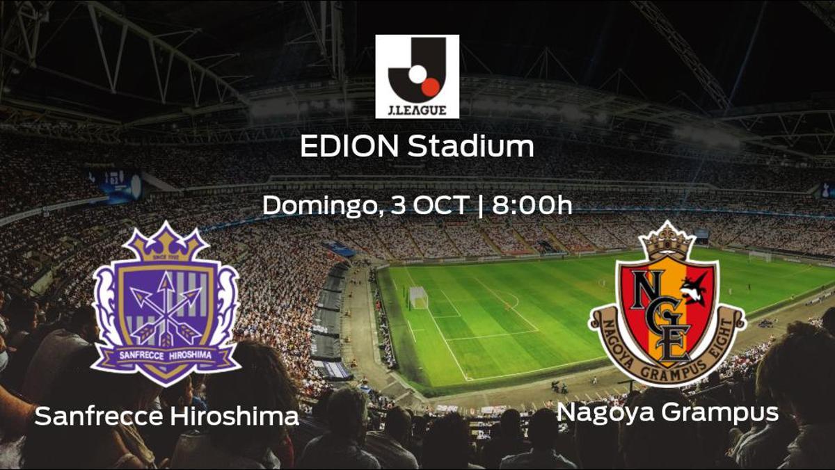 Jornada 31 de Liga Japonesa J1: previa del duelo Sanfrecce Hiroshima - Nagoya Grampus