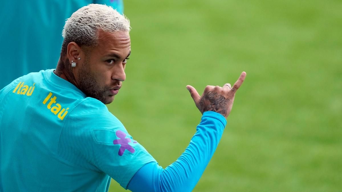 Neymar Jr. en la selección brasileña Neymar Jr. en la selección brasileña