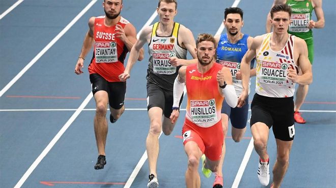 Óscar Husillos se clasificó para las semifinales de los campeonatos de Europa Óscar Husillos se clasificó para las semifinales de los campeonatos de Europa