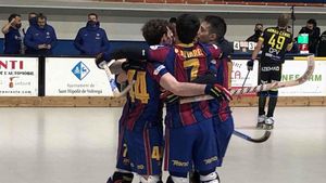 El Barça logró una trabajada victoria ante el Voltregà El Barça logró una trabajada victoria ante el Voltregà