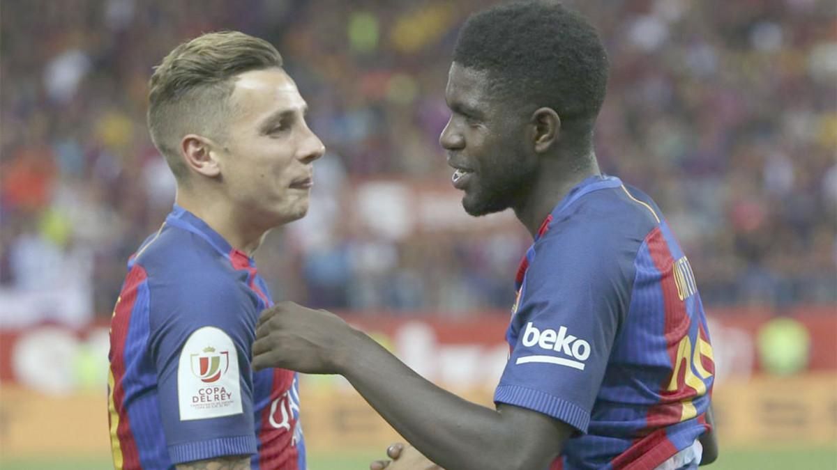 Digne y Umtiti avalan a Dembélé Digne y Umtiti avalan a Dembélé