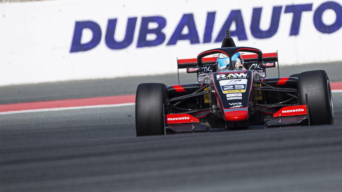 Pepe Martí, durante la competición de F3 en Dubai
