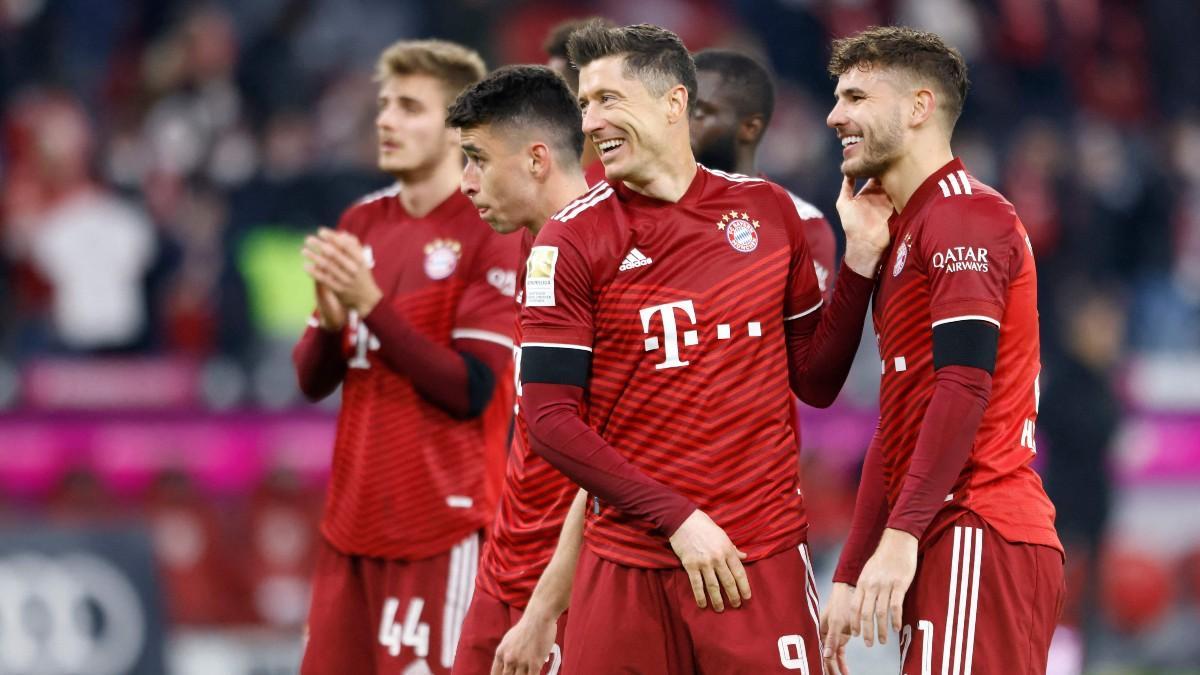 Resumen Y Goles Del Bayern Unión Berlín 4 0 Perteneciente A La Jornada 27 De La Bundesliga 