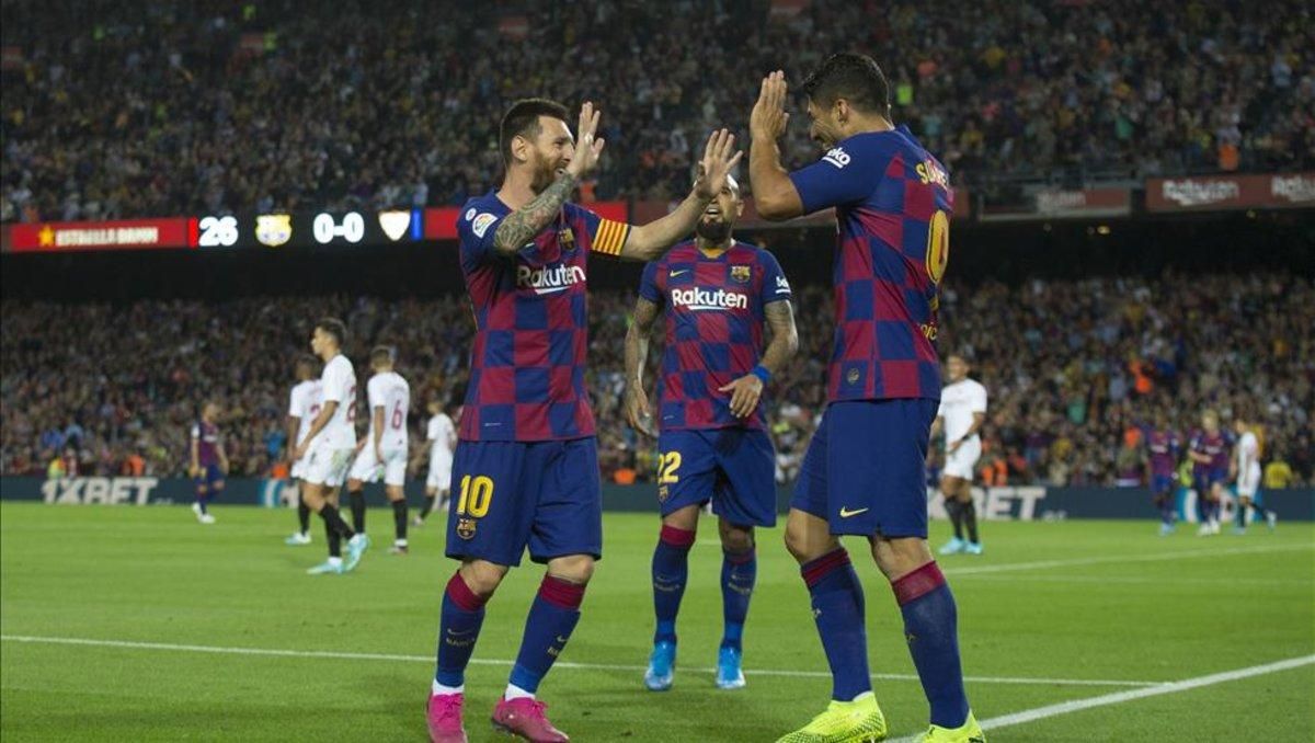 Lionel Messi y Luis Suárez podrían volver a jugar juntos esta noche Lionel Messi y Luis Suárez podrían volver a jugar juntos esta noche