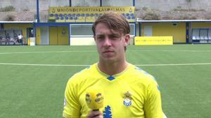 Elías Romero, jugador del Juvenil de la UD Las Palmas Elías Romero, jugador del Juvenil de la UD Las Palmas