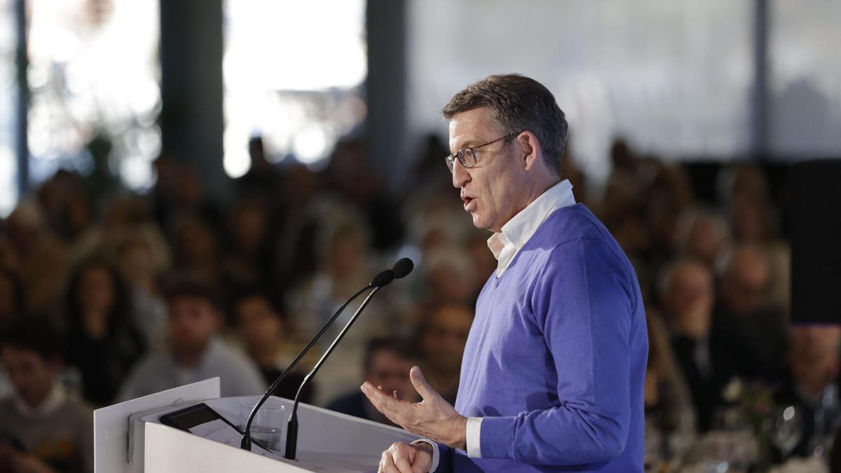 Feijóo insta a adelantar elecciones a mayo ante «degeneración» del Gobierno