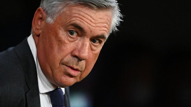 Ancelotti, hoy en la banda del Bernabéu Ancelotti, hoy en la banda del Bernabéu