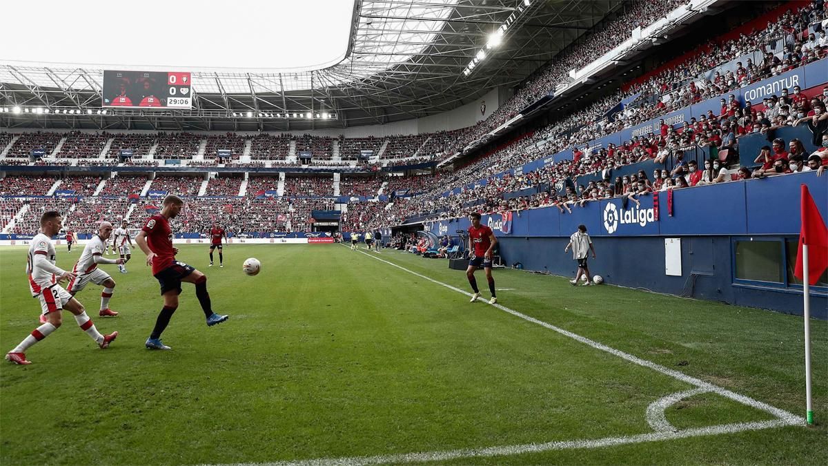 El Sadar presentará un buen estado en el Osasuna - Barcelona El Sadar presentará un buen estado en el Osasuna - Barcelona