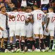 Sevilla - Lens: El gol de Ocampos